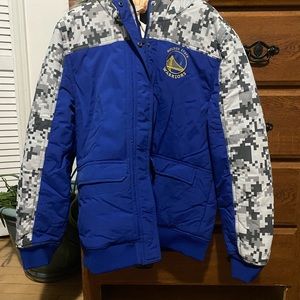 Youth XL Golden State Warriors Winter Coat